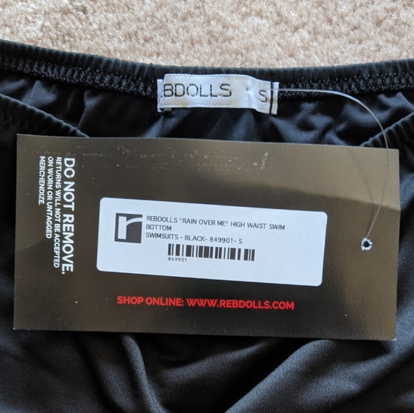 Rebdolls High-waisted Swim Bottoms - Picture 7 of 7